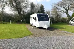 Hardstanding pitches with optional 16 amp hook ups