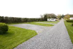 Fully serviced hardstanding pitches (8m x 8m)