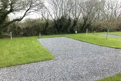 Aires overnight hardstanding pitches with optional electric