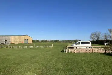 Non electric grass campervan pitches 