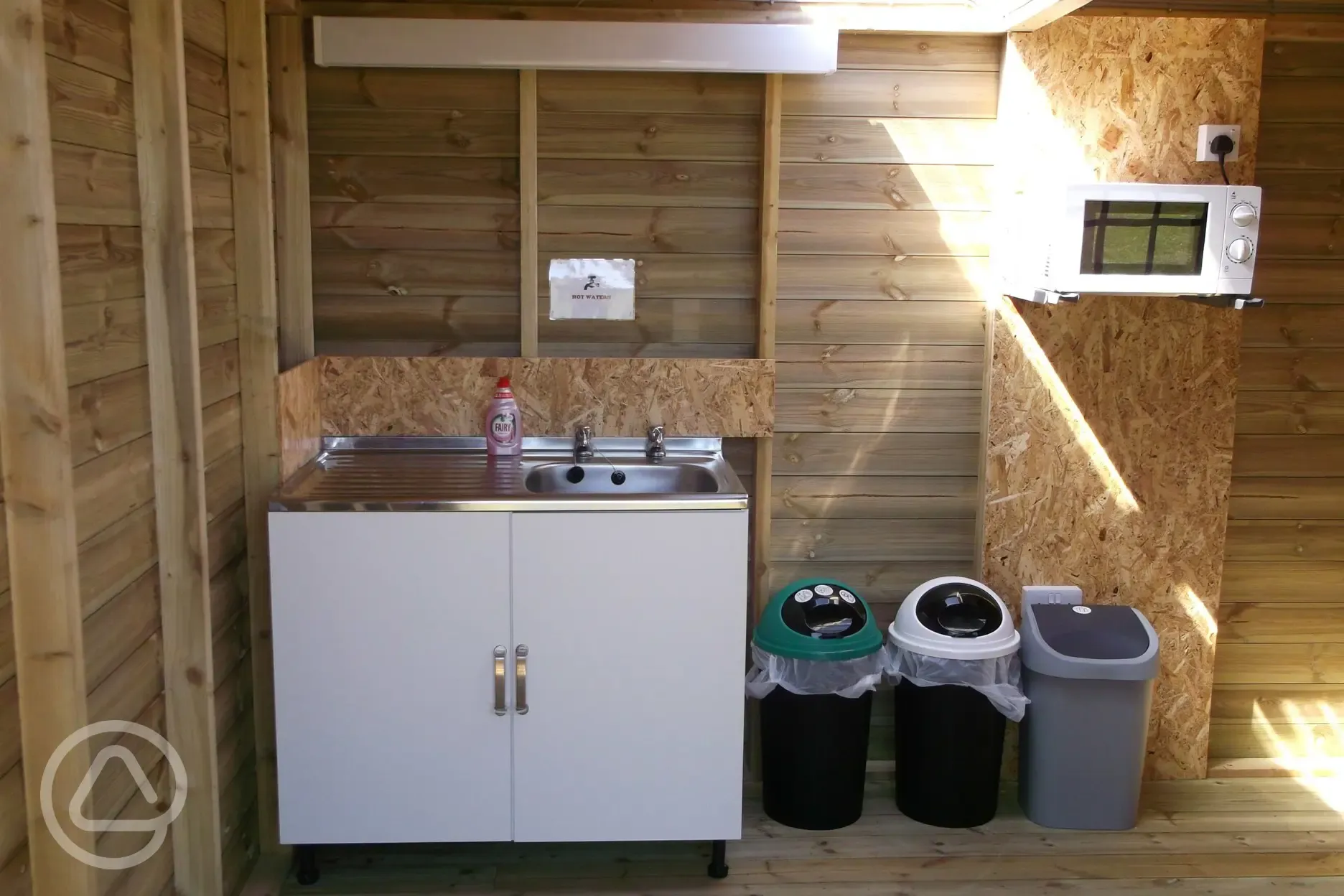 Camp kitchen interior