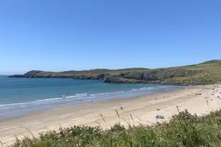 Dunes at Whitesands Camping, Whitesands, St Davids, Pembrokeshire (5.8 miles)