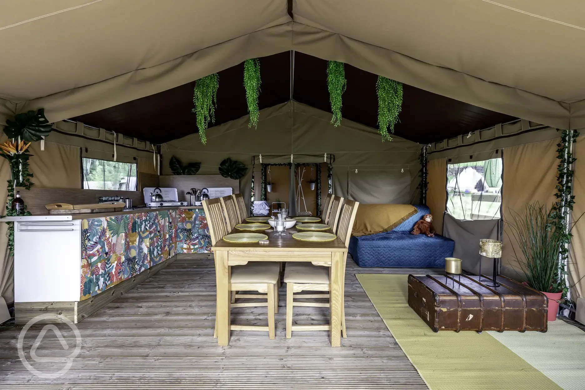 Safari tents