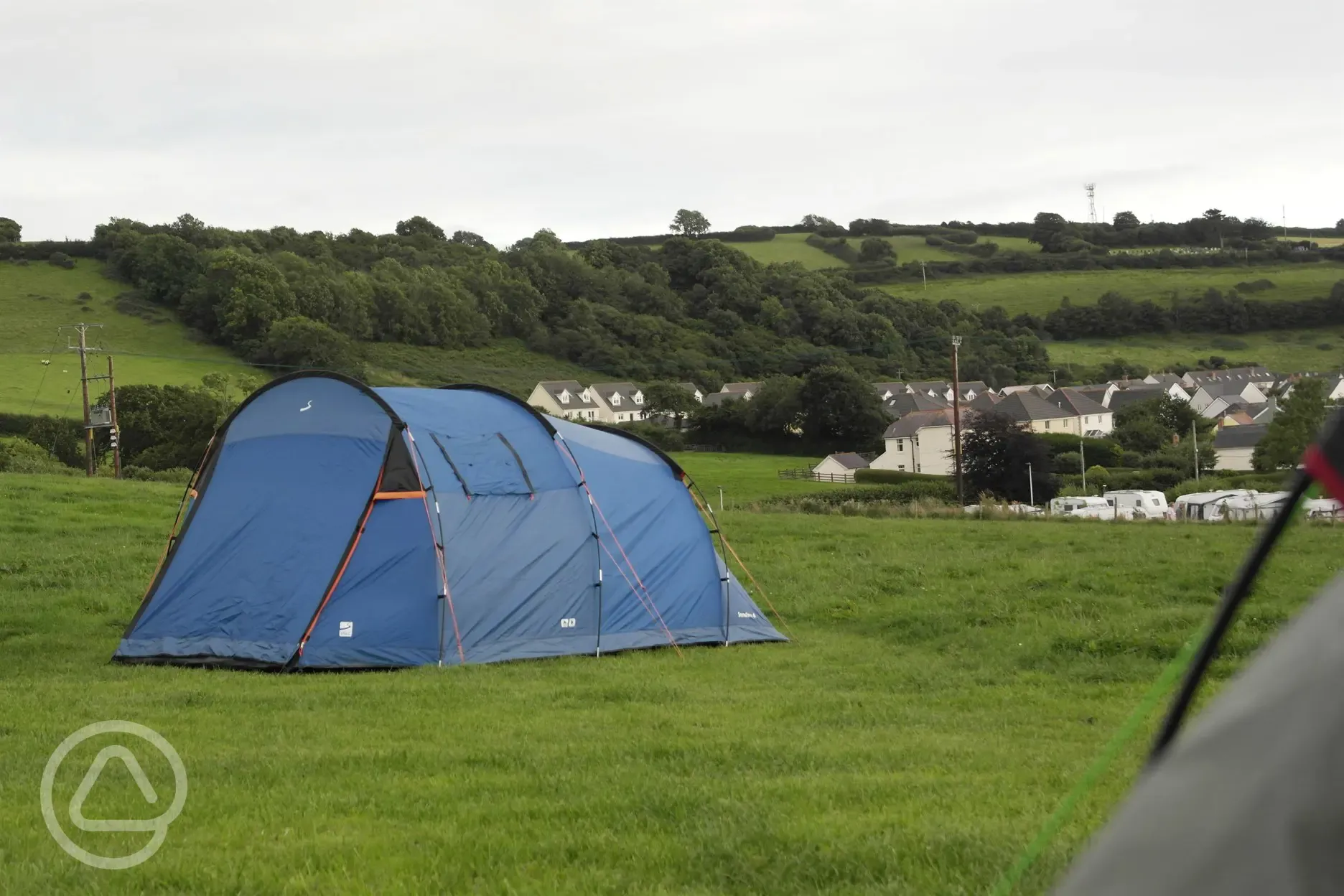 Tent camping at Ferryside