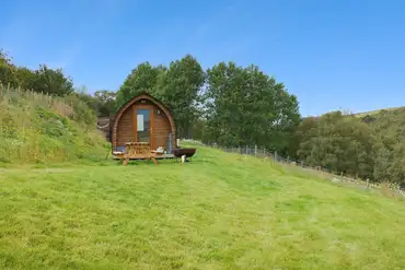 Camping pods at Howe of Torbeg