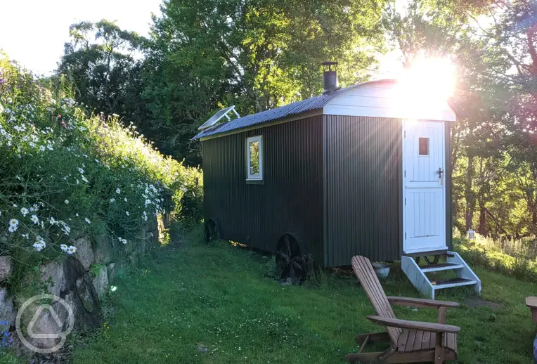 Shepherd's hut at Howe of Torbeg