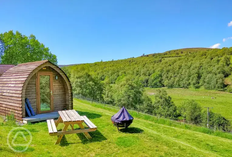 Camping pods