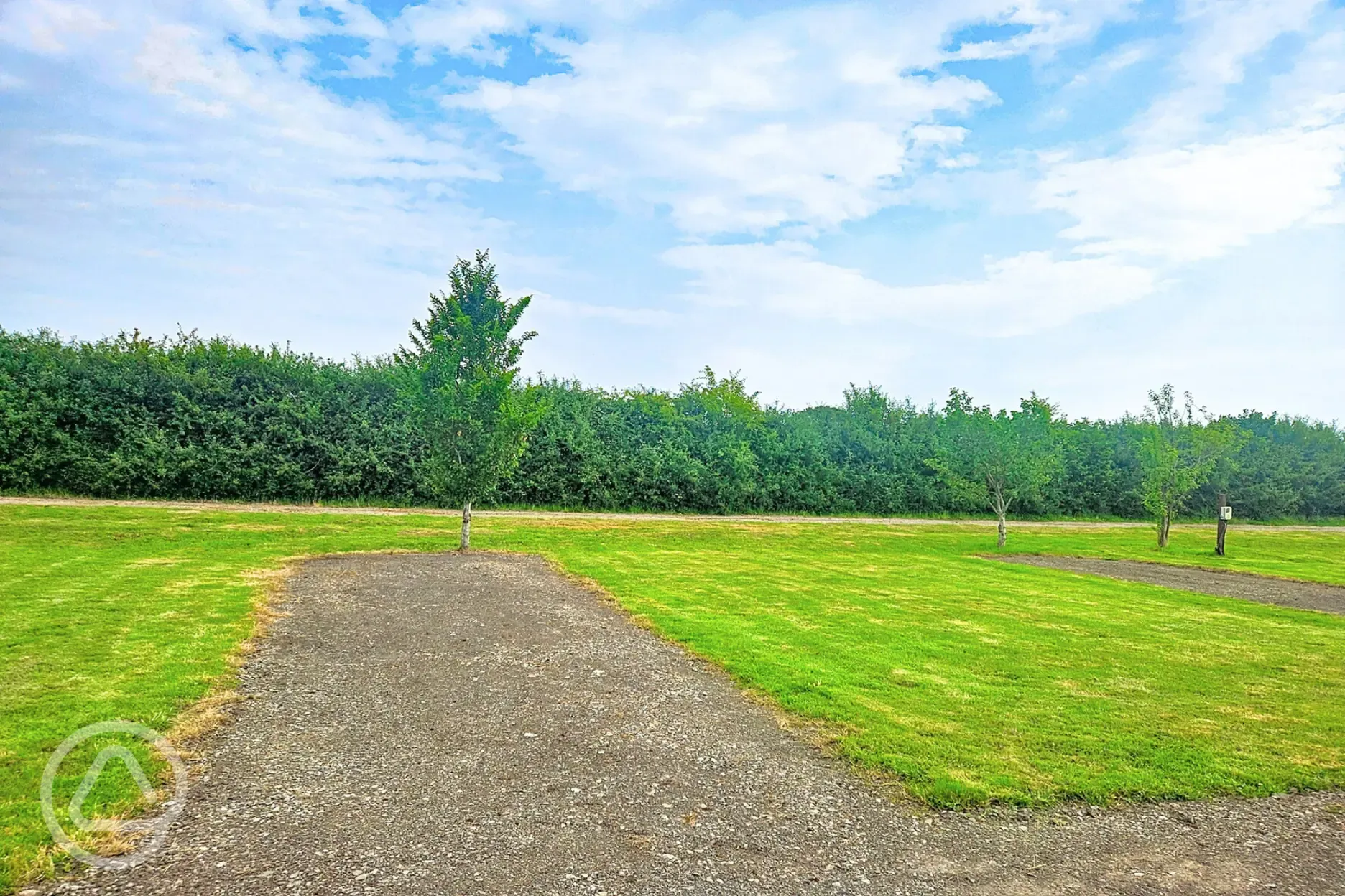 Fox electric hardstanding and grass touring pitches