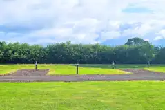 Fox electric hardstanding and grass touring pitches Fox electric hardstanding and grass touring pitches