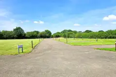 Badger large electric hardstanding and grass touring pitches Badger large electric hardstanding and grass touring pitches