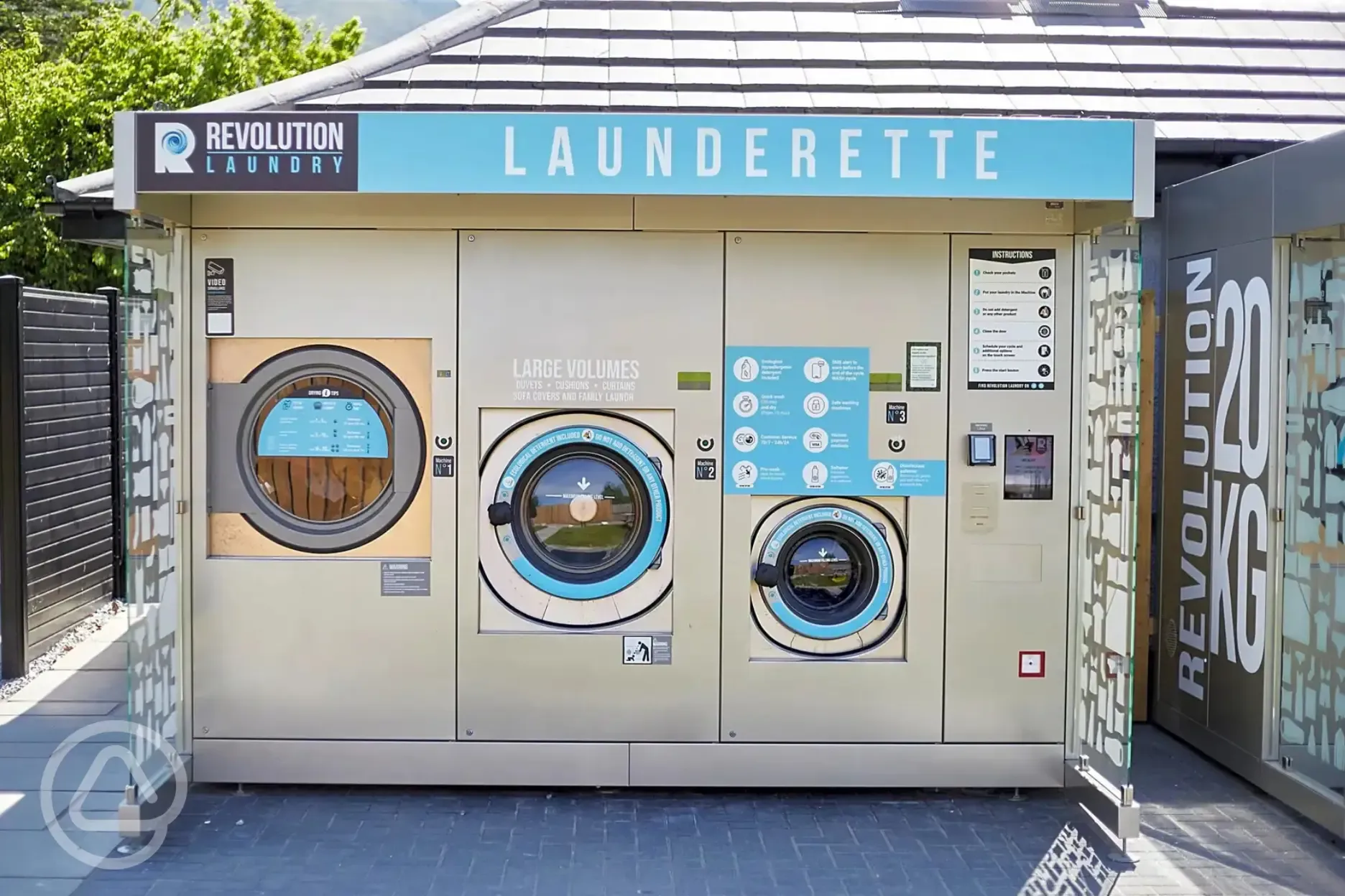 Coin operated laundry