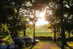 Electric hardstanding pitches with 10 amp electric hook up