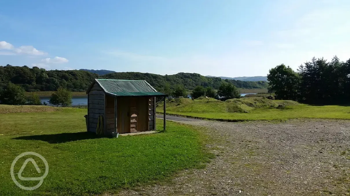 Hut at Ardfern Motorhome Park