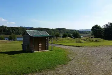 Hut at Ardfern Motorhome Park