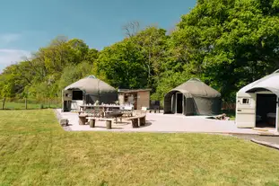 Stock Gaylard Yurts, Lylinch, Sturminster Newton, Dorset