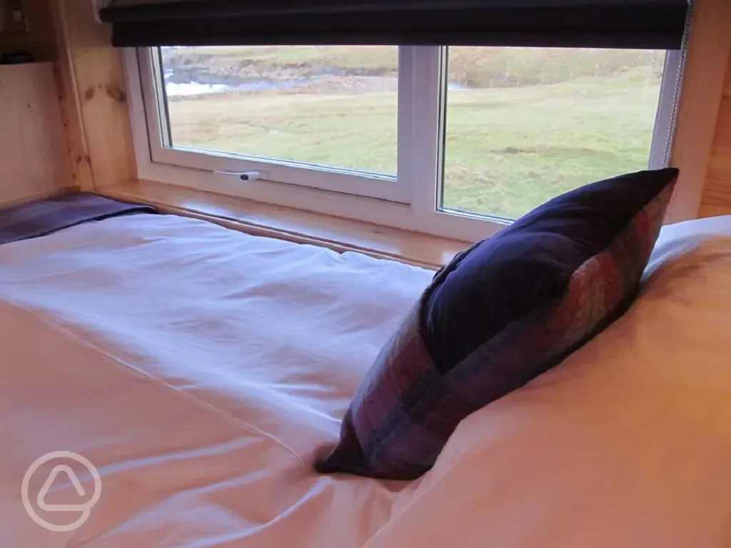 Beds at Hebridean Huts