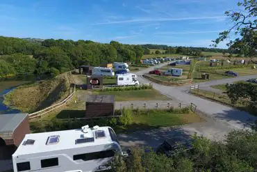 Bargoed Farm Caravan Camping Glamping Park pitches