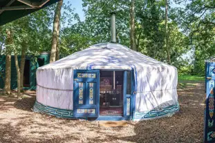 Forest Yurts, Sopley, Christchurch, Dorset (4.3 miles)