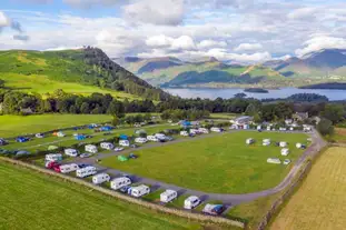 Castlerigg Farm Camping and Caravan Site, Keswick, Cumbria
