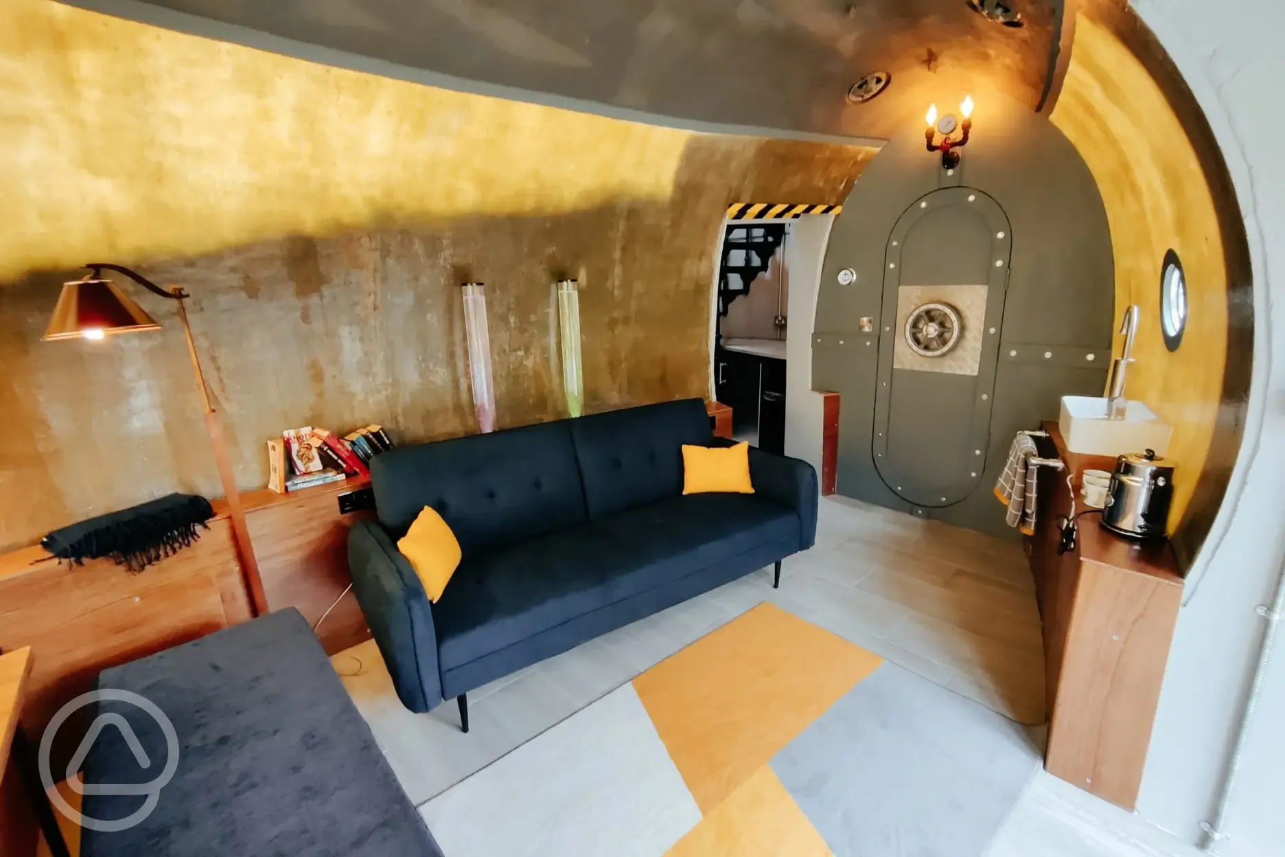 Submarine sofa
