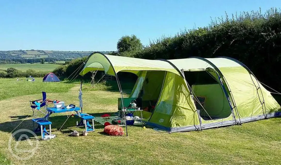 Tent at Haddon Copse