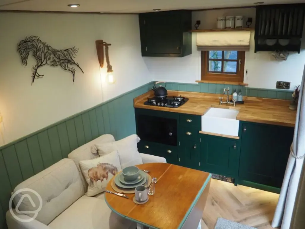 Oakley horsebox interior