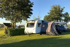 Fully serviced grass pitches