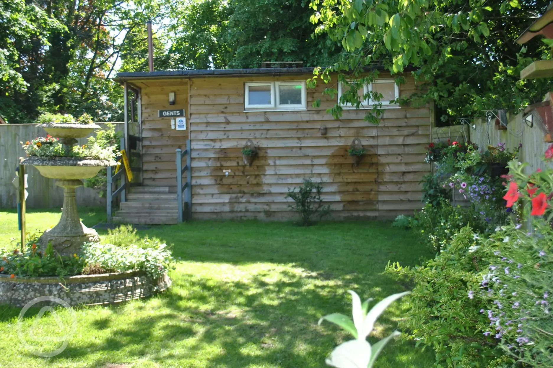 Toilets and shower block