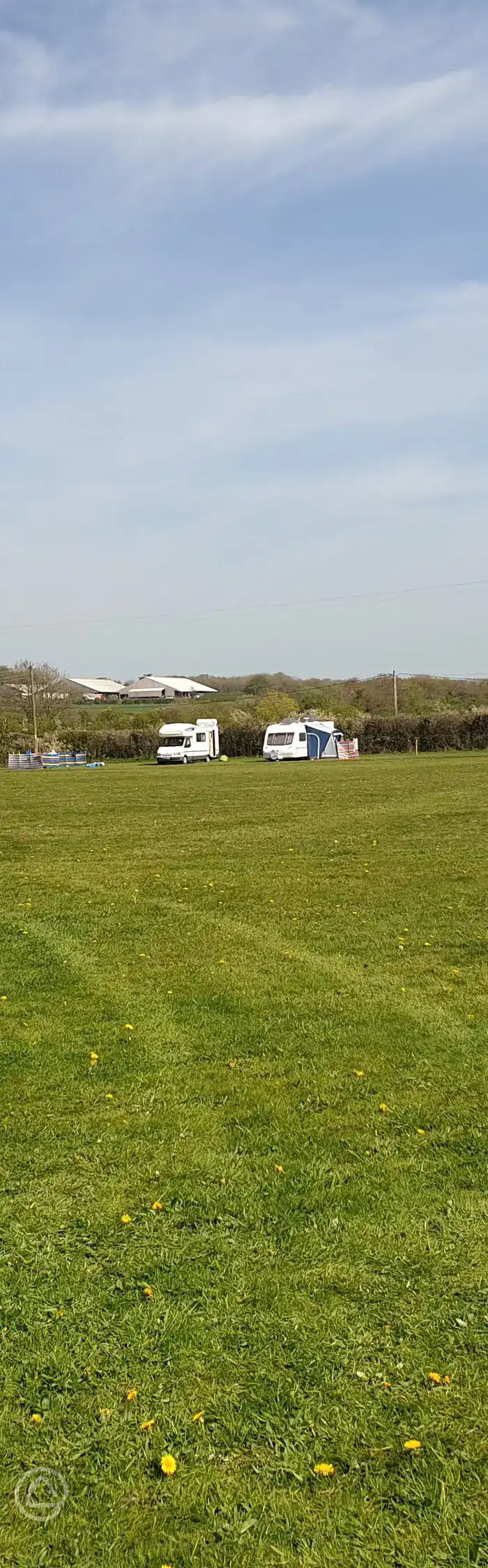 The Oyster Farm Caravan Site in Llanfairpwllgwyngyll, Anglesey