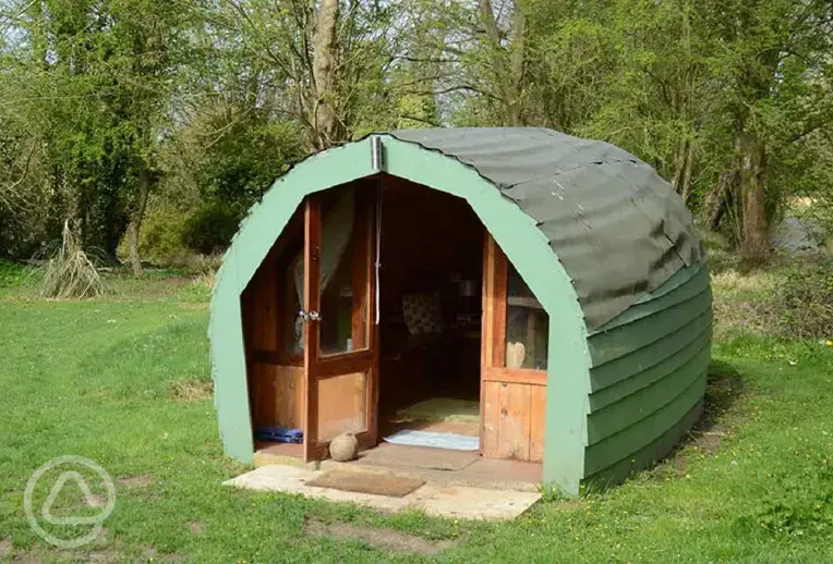 The Island pod at Great Farm