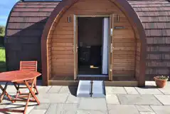 Accessible ensuite glamping pod