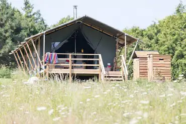 Safari tent Sibbecks Farm