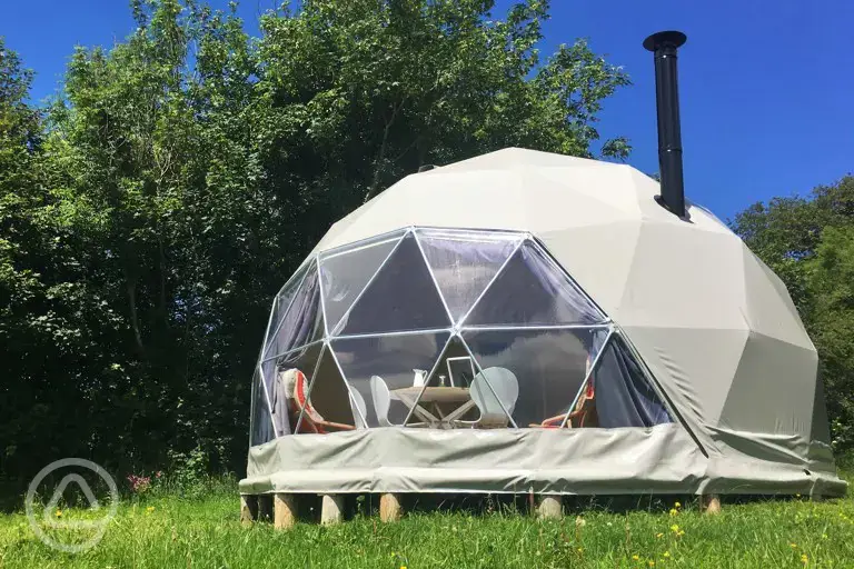 Nature dome at Top of the Woods