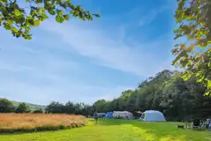 Non electric meadow camping pitches