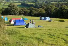 Non electric meadow camping pitches