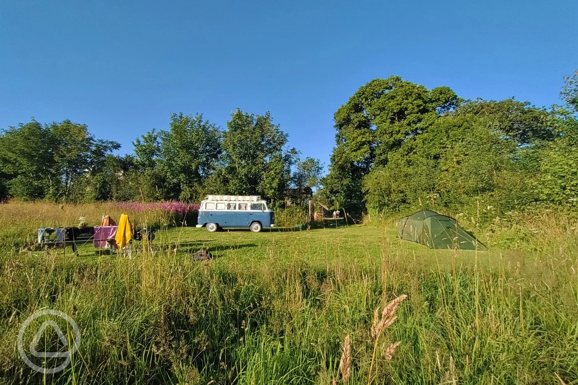 Large grass pitches 