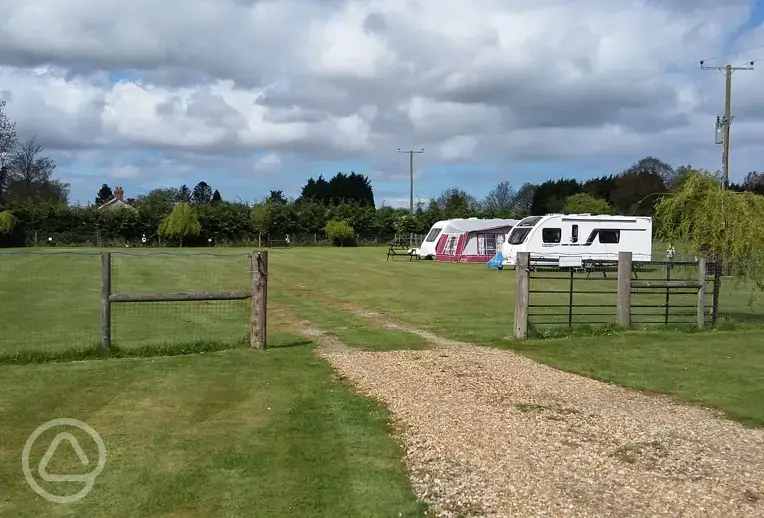 Grass pitches at Creake Meadows