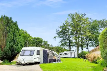 Fully serviced hardstanding pitches with 16 amp hook up