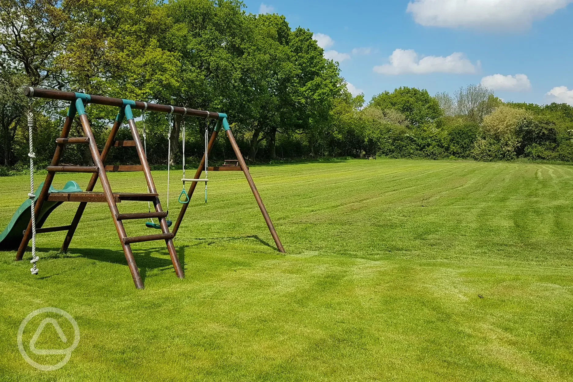 Play area at Oakside Camping