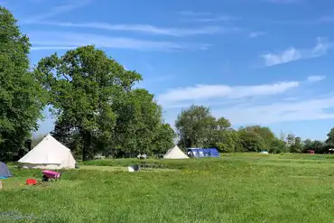 Bell tents and non electric grass pitches