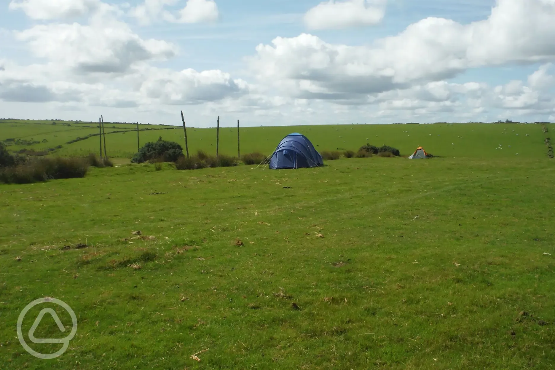 Tent camping Colliford Lake Park Campsite