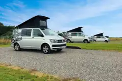 Electric hardstanding pitches for trailer tents and tourers Electric hardstanding pitches for trailer tents and tourers