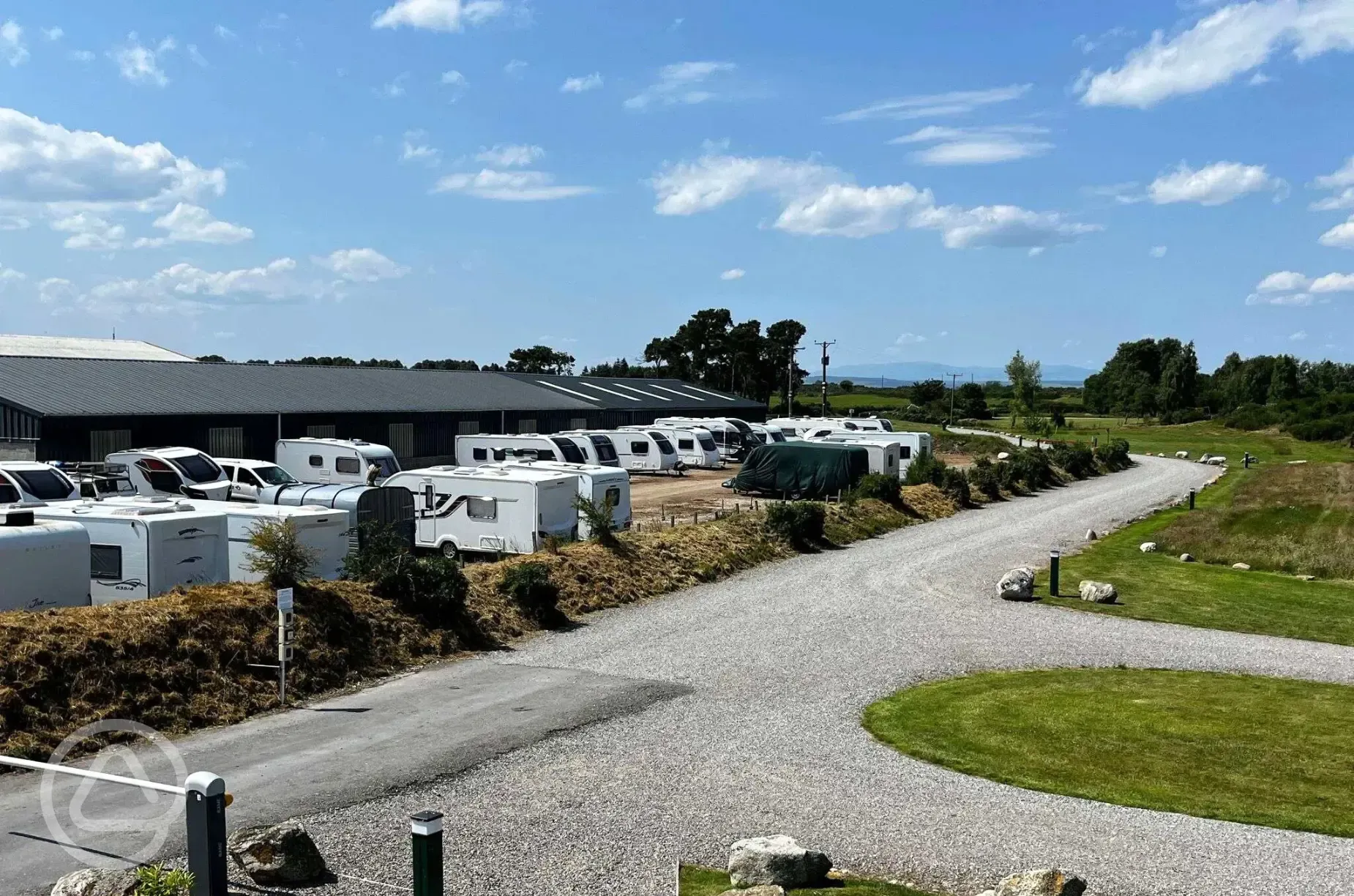 Caravan storage available at Barrow Campsite Nairn
