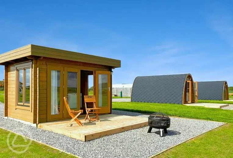 Camping pods