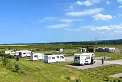Fully serviced hardstanding pitches with a 16 amp hook up 