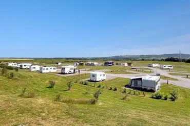 Electric hardstanding pitches for trailer tents and tourers