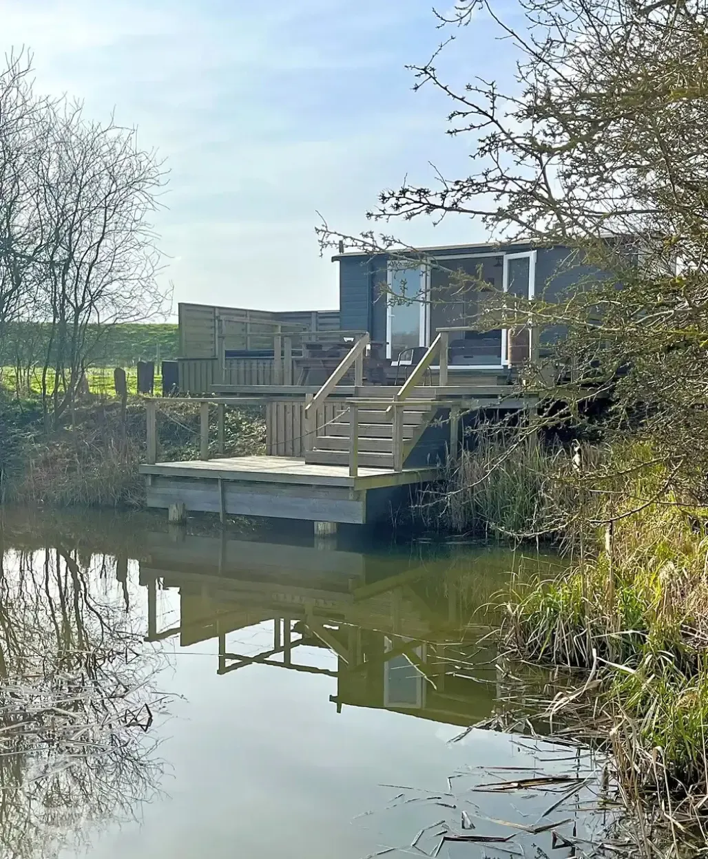 Kingfisher Lookout private fishing area
