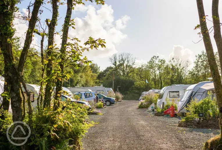 Electric hardstanding pitches