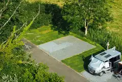 Electric hardstanding pitches (7.5m x 7m)