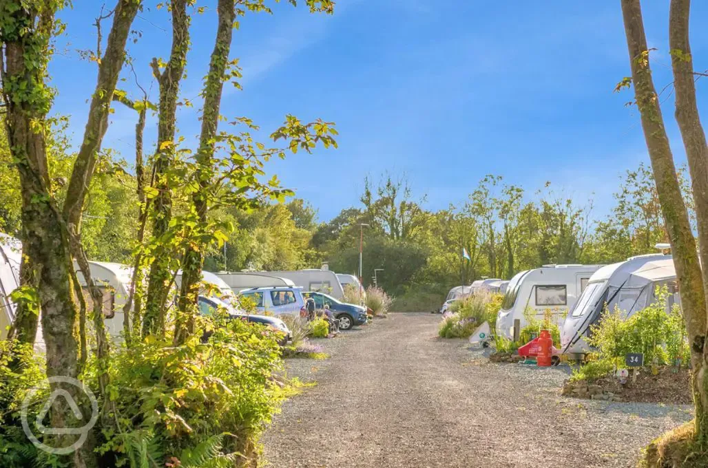 Electric hardstanding pitches
